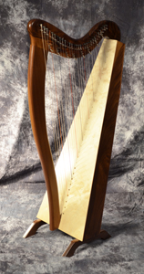 The HG Raven Celtic Folk Harp