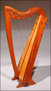 The Eagle Creek Celtic Folk Harp