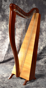The HG Firebird Celtic Folk Harp