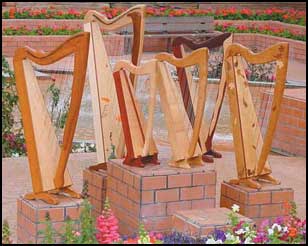 Lewis Creek Instruments & Harps - Maker of fine Celtic Folk Harps